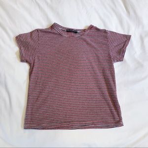 brandy striped shirt
